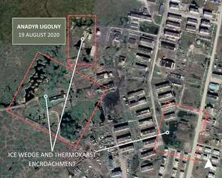 Figure 45. Coal mine damage