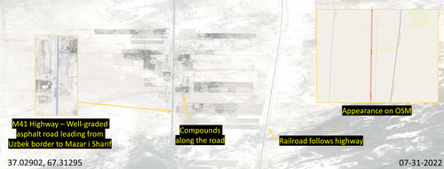 Big Pamir Road from Uzbekistan to Mazar-i-Sharif
