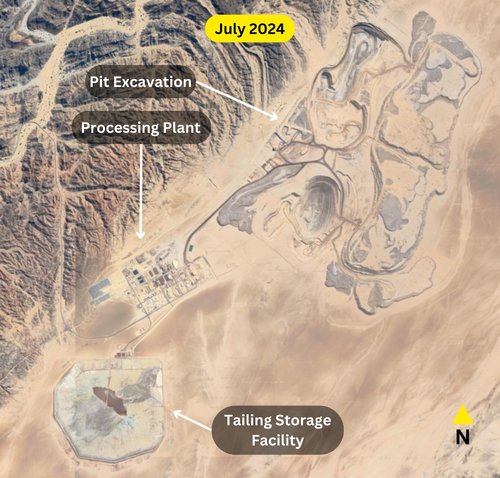 Husab Uranium Mine - Close-up
