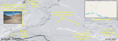 Halfway point between Sarhad and Tajikistan